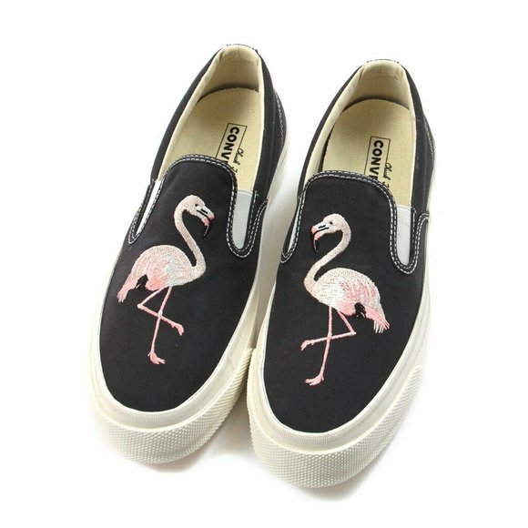 Converse CTAS Deck Star 67 Slip On Flamingo Black Mens Casual Shoes 160488C - Picture 5 of 5
